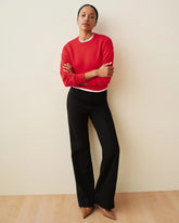 SPANXsupersmooth® Stretch Twill Easy Flare Pant | Classic Black