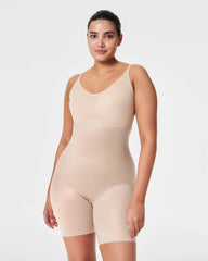 SPANXshape® Invisible Mid-Thigh Bodysuit | Champagne Beige