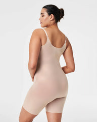 SPANXshape® Invisible Mid-Thigh Bodysuit | Champagne Beige