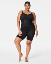 SPANXshape® Invisible Mid-Thigh Bodysuit | Very Black