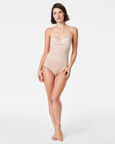 SPANXshape® Invisible High-Waisted Brief | Champagne Beige