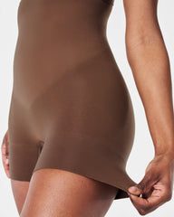 SPANXsculpt® Seamless Power High-Waisted Shorty | Chestnut Brown
