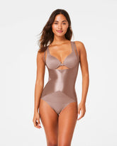 SPANXshape® Satin-X™ Open-Bust Cami | Cafe Au Lait