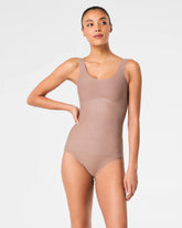 SPANXshape® Invisible Supima® Cotton Tank | Cafe Au Lait