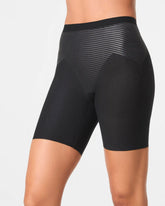SPANXshape® Invisible Supima® Cotton Mid-Thigh Short | Very Black