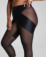 SPANXshape® Satin-X™ Capri | Very Black