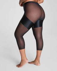 SPANXshape® Satin-X™ Capri | Very Black