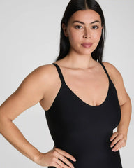 SPANXsupersmooth® Essential V-Neck Slip | Very Black