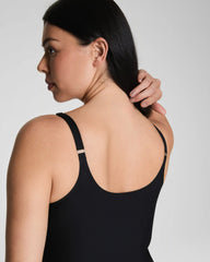 SPANXsupersmooth® Essential V-Neck Slip | Very Black