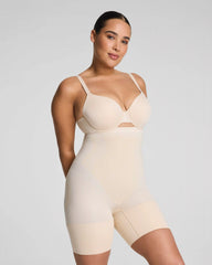 SPANXsculpt® GoFigure High-Waisted Mid-Thigh Short | Toasted Coconut