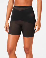 SPANXshape® Skinny Britches® Mid-Thigh Short | Very Black