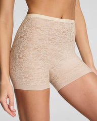 SPANXsupersmooth® Day to Date Night Lace Girlshort | Toasted Coconut
