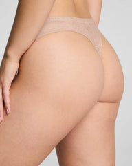 SPANXsupersmooth® Day to Date Night Lace Thong | Chai