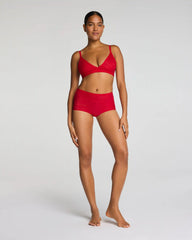 SPANXsupersmooth® Day to Date Night Lace Boyshort | SPANX® Red