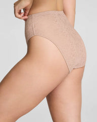 SPANXsupersmooth® Day to Date Night Lace Hi-Leg Brief | Chai