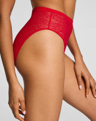 SPANXsupersmooth® Day to Date Night Lace Hi-Leg Brief | SPANX® Red