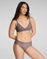 SPANXsupersmooth® Day to Date Night Lace Bralette | Granite