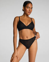 SPANXsupersmooth® Day to Date Night Lace Bralette | Very Black
