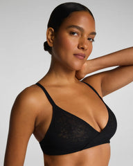SPANXsupersmooth® Day to Date Night Lace Bralette | Very Black