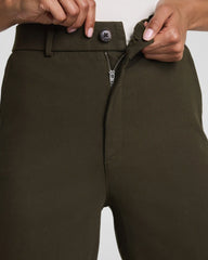 SPANXsupersmooth® Stretch Twill Wide Leg Pant | Moss Shadow