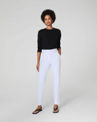 SPANXsupersmooth® Stretch Twill Slim Straight Pant | Classic White