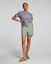 SPANXsupersmooth® Stretch Twill Short, 5" | Sage Brush