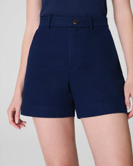 SPANXsupersmooth® Stretch Twill Short, 5" | Timeless Navy