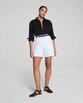 SPANXsupersmooth® Stretch Twill Short, 7" | Classic White