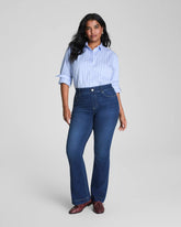 SPANXshape® EveryWear Pull-On Flare Jeans | Poseidon