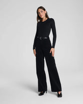 SPANXshape® Authentic 360 Corduroy Wide Leg Jeans