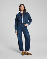 SPANXshape® Authentic 360 Barrel Leg Jeans | Adriatic Blue