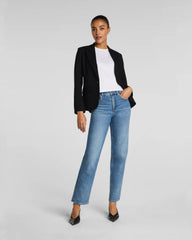 SPANXshape® Authentic 360 Mid-Rise 90s Straight Leg Jeans