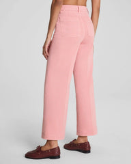 SPANXshape® Authentic 360 Cropped Wide Leg Jeans with Patch Pockets | Nautilus