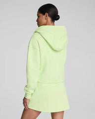 SPANX® BoostUp Cotton Fleece Full Zip Hoodie | Zest