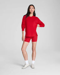 SPANX AirEssentials® Crewneck Tunic | SPANX® Red