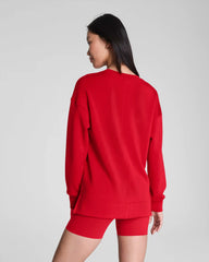 SPANX AirEssentials® Crewneck Tunic | SPANX® Red