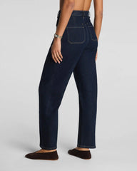 SPANXshape® Authentic 360 Utility Barrel Leg Jeans | Marina