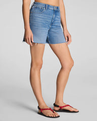 SPANXshape® Authentic 360 Raw Hem Jean Short, 5" | Elysian