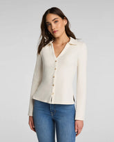 SPANX® Ribbed Knit Button Down