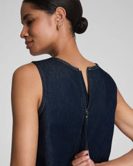 SPANX® Lightweight Denim Shell Tank | Deep Sea