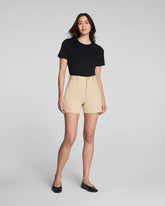 SPANXsupersmooth® Stretch Twill Short, 5" | Sandbar