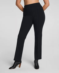 SPANXsupersmooth® PerfectFit Ponte Kick Flare Pant with Pintuck | Classic Black