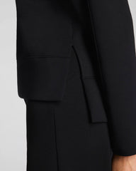 SPANX AirEssentials® Crewneck Long Sleeve Top | Very Black