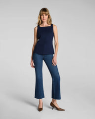 SPANX® Ponte Square Neck Tank | Timeless Navy