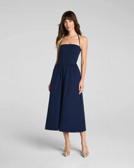 SPANXsmooth® Jersey Strapless Midi Dress | Timeless Navy