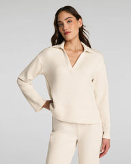 SPANX AirEssentials® Long Sleeve Polo Top