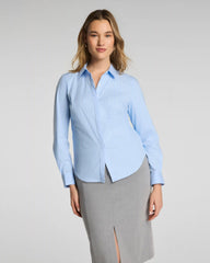 SPANX® Poplin No-Gape Tailored Button Down