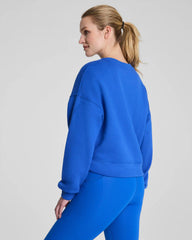 SPANX® BoostUp Cotton Fleece Crewneck | Current