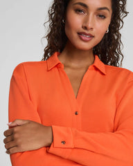SPANX® AirEssentials® Oversized Button Down | Sunset Coral