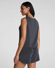 SPANX AirEssentials® Sandwashed Boatneck Tank | Graphite